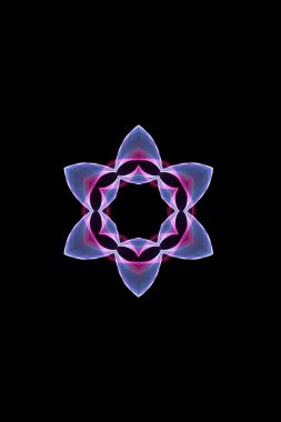 abstract fractal background. beautiful kaleidoscope pattern for creative design.