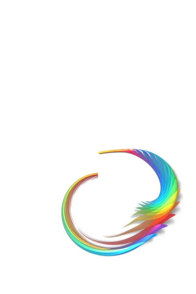 rainbow abstract background with colorful stripes