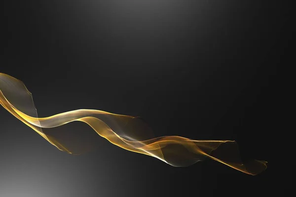 Abstract Background Golden Wave Vector Illustration — Zdjęcie stockowe