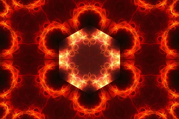 Beautiful Abstract Kaleidoscopic Background — 스톡 사진