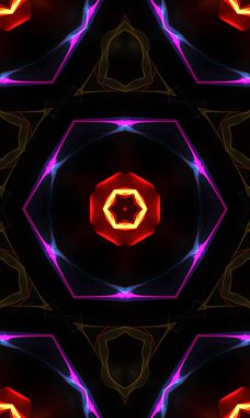 Yaratıcı tasarım için soyut fraktal arkaplan