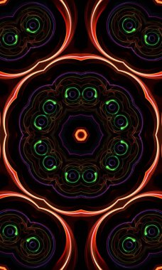 Yaratıcı tasarım için soyut fraktal arkaplan