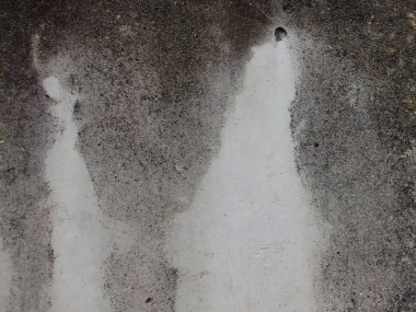 Tuz izli eski kuru beton duvar - arkaplan dokusu