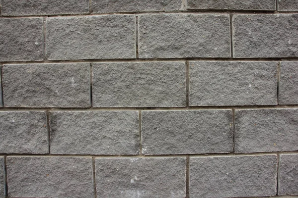 Vieille Texture Fond Mur Brique Grise Sèche — Photo