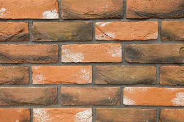 Kırmızı tuğlalı tuğla duvar, kırmızı tuğla arkaplan
