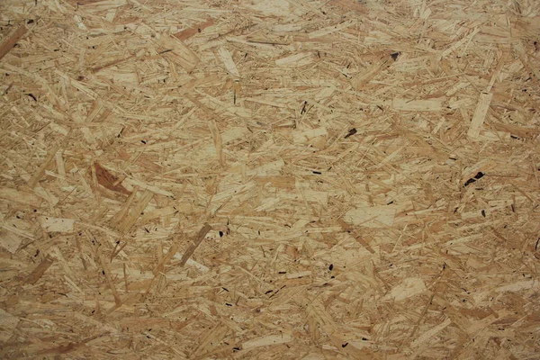 Osb Board Textur Hellbrauner Holzhintergrund Einfach Gepresstes Spanplatten Muster Spanplatten — Stockfoto