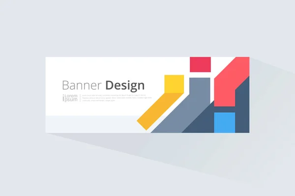 Vektorový Abstraktní Grafický Design Banner Vzor Pozadí Webové Šablony — Stockový vektor