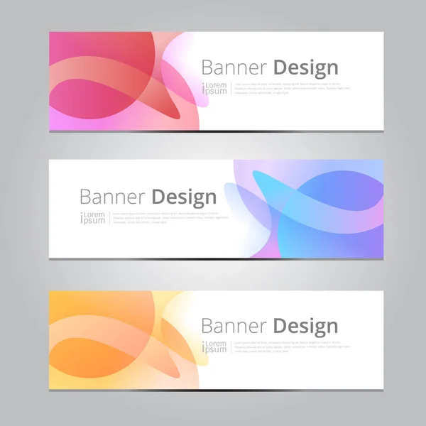 Vector Design Gráfico Abstrato Banner Padrão Modelo Fundo Web — Vetor de Stock