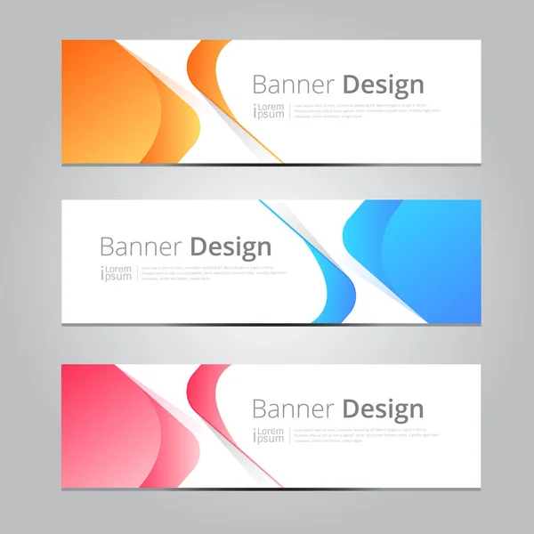 Vector Design Gráfico Abstrato Banner Padrão Modelo Fundo Web — Vetor de Stock