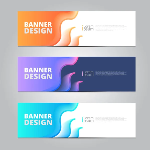 Vector Design Gráfico Abstrato Banner Padrão Modelo Fundo Web — Vetor de Stock