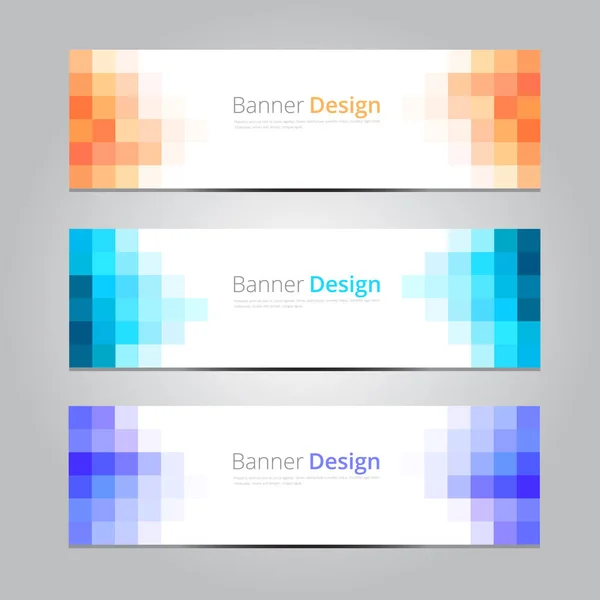 Vector Abstract Graphic Design Banner Pattern Background Web Template — Stock Vector