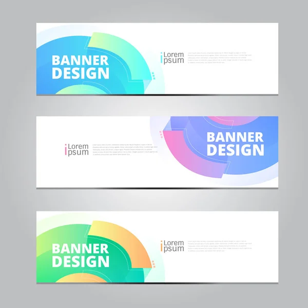 Diseño Gráfico Abstracto Vectorial Banner Pattern Background Web Template — Vector de stock