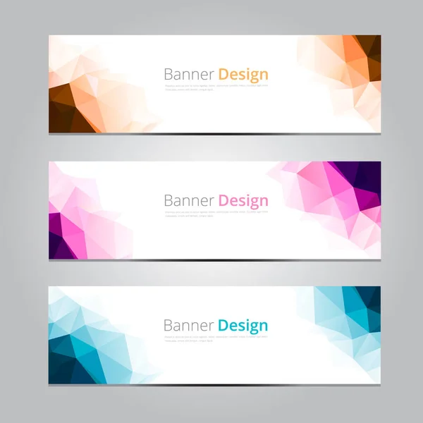 Vector Abstract Graphic Design Banner Pattern Background Web Template — Stock Vector