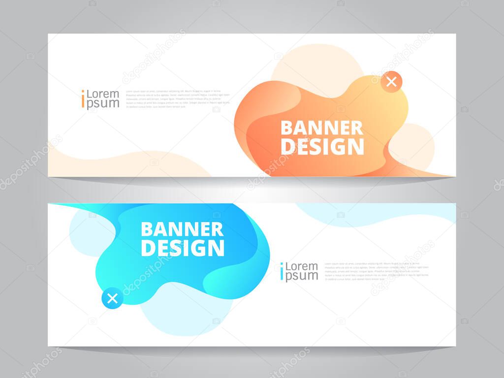 Vector abstract graphic design Banner Pattern background web template.