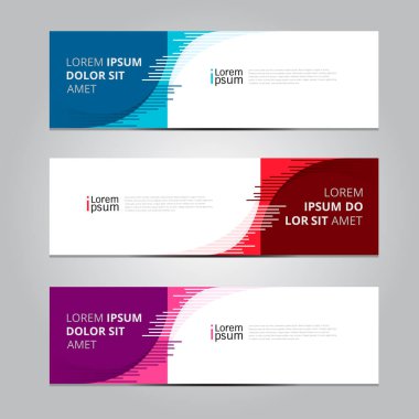 Vektör soyut grafik tasarımı Banner Deseni arkaplan ağ şablonu.