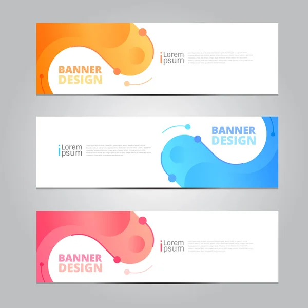 Vector Design Gráfico Abstrato Banner Padrão Modelo Fundo Web — Vetor de Stock