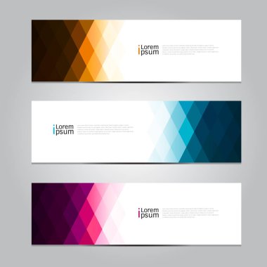 Vektör soyut grafik tasarımı Banner Deseni arkaplan ağ şablonu.