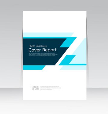 Vektör soyut tasarım Kapak Raporu Broşür Flyer Banner Deseni arka planı.