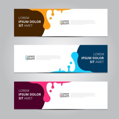 Vektör soyut grafik tasarımı Banner Deseni arkaplan ağ şablonu.