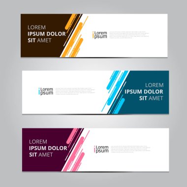 Vektör soyut grafik tasarımı Banner Deseni arkaplan ağ şablonu.