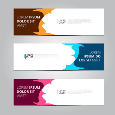 Vektör soyut grafik tasarımı Banner Deseni arkaplan ağ şablonu.