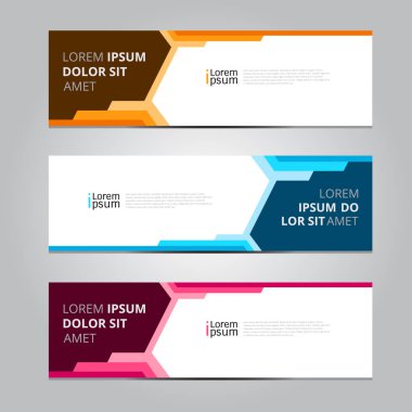 Vektör soyut grafik tasarımı Banner Deseni arkaplan ağ şablonu.