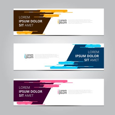 Vektör soyut grafik tasarımı Banner Deseni arkaplan ağ şablonu.