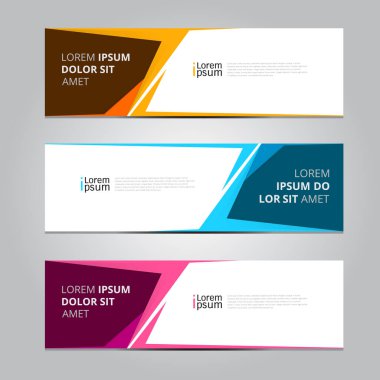 Vektör soyut grafik tasarımı Banner Deseni arkaplan ağ şablonu.