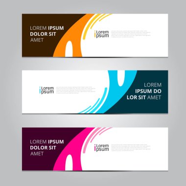 Vektör soyut grafik tasarımı Banner Deseni arkaplan ağ şablonu.