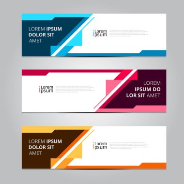 Vektör soyut grafik tasarımı Banner Deseni arkaplan ağ şablonu.