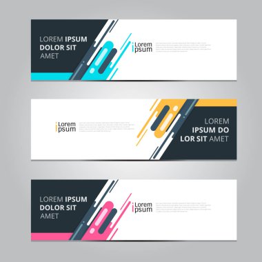 Vektör soyut grafik tasarımı Banner Deseni arkaplan ağ şablonu.