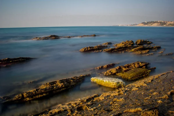 穏やかな天気のフランスの海 — ストック写真
