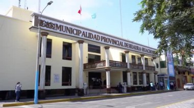 Huacho belediyesinin 4k - Casma, Peru - Nisan 2022