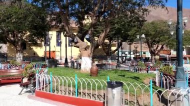 Lunahuana 4k Zuniga Meydanı - Lunahuana, Peru - Mayıs 2022