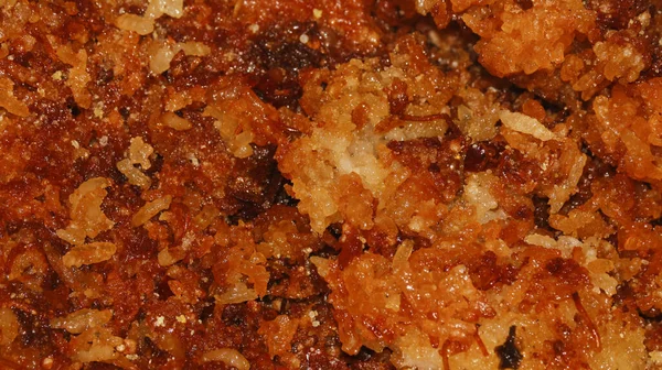 Delicious spicy fried rice crust