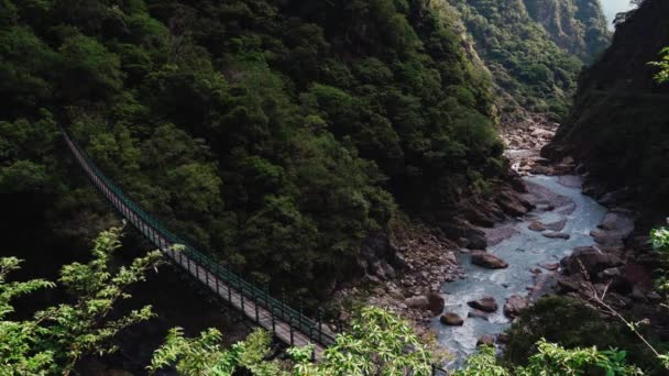 Magnifique Canyon Dans Parc National Des Gorges Taroko Taiwan — Video