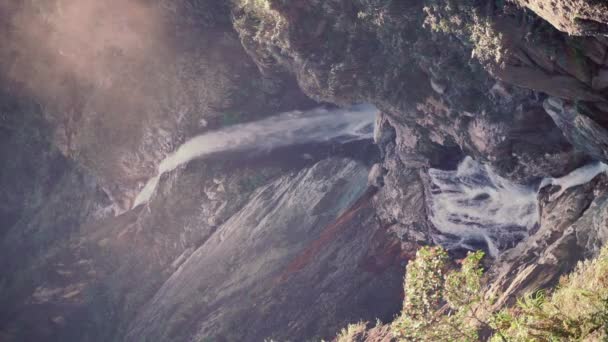 Hermosa Cueva Taroko Parque Nacional Gorge Taiwán — Vídeos de Stock