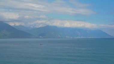 Malongayangay 'in havadan çekilmiş görüntüleri Tayvan' daki en büyük göldür. 