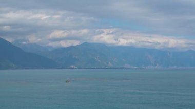 Malongayangay 'in havadan çekilmiş görüntüleri Tayvan' daki en büyük göldür. 