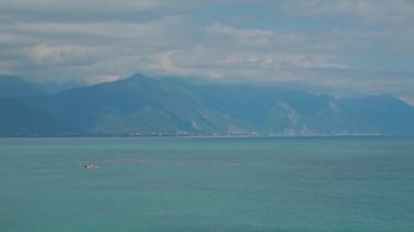 Malongayangay 'in havadan çekilmiş görüntüleri Tayvan' daki en büyük göldür. 