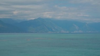 Malongayangay 'in havadan çekilmiş görüntüleri Tayvan' daki en büyük göldür. 