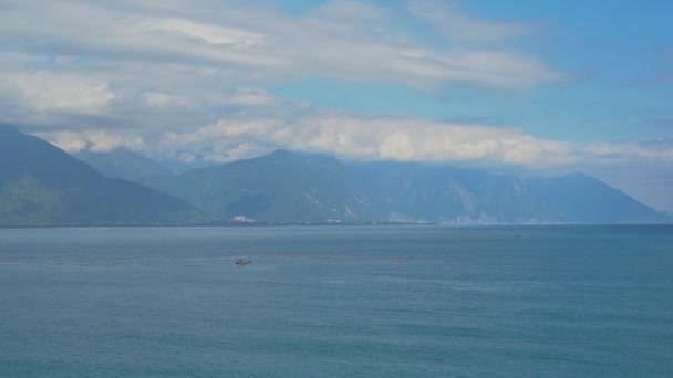 Vue Aérienne Malongayangay Est Grand Lac Taiwan — Video