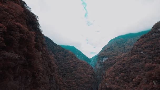 Taroko Desfiladeiro Parque Nacional Taiwan — Vídeo de Stock