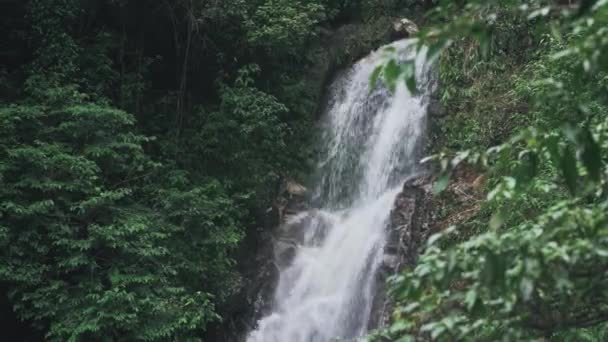 Bellissimo Paesaggio Della Cascata Sakul Hualien Taiwan — Video Stock