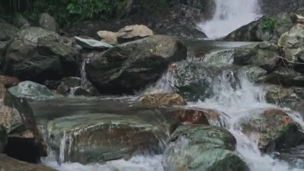 Krásná Krajina Sakul Vodopád Hualien Taiwan — Stock video
