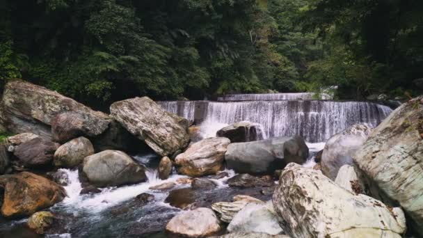 Belo Desfiladeiro Parque Nacional Taroko Gorge Taiwan — Vídeo de Stock