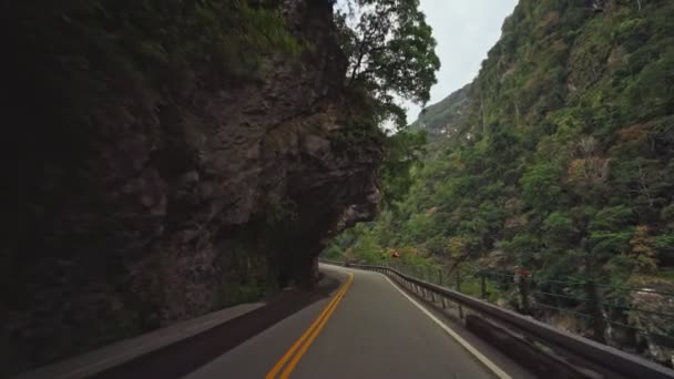 Belle Vue Sur Sentier Taroko Parc National Des Gorges Taiwan — Video
