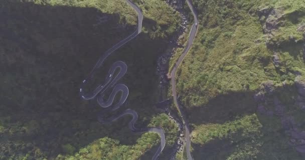 Beautiful Winding Road Stream Ruifang — Stok video