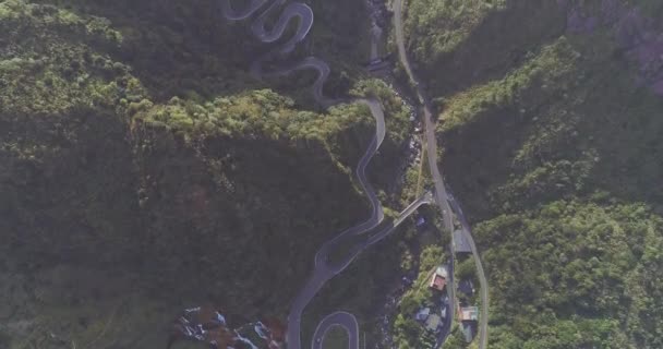 Beautiful Winding Road Stream Ruifang — Stok video