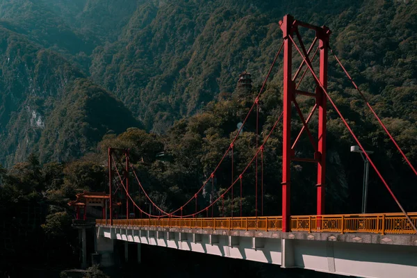 Gyönyörű Kanyon Taroko Szurdok Nemzeti Parkban Tajvan — Stock Fotó